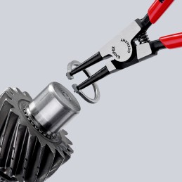 1 pcs - Knipex Circlip Pliers, 140 mm Overall, Straight Tip