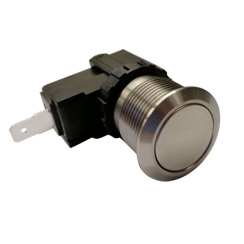 20 pcs - RS PRO Push Button Switch, Latching, Panel Mount, 19.1mm Cutout, SPST, 250 / 125V ac, IP67