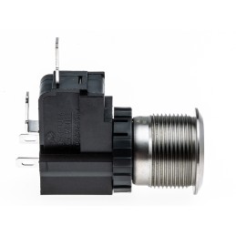 20 pcs - RS PRO Illuminated Push Button Switch, Latching, Panel Mount, 19.1mm Cutout, SPST, White LED, 250 / 125V ac, IP67