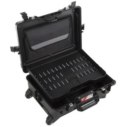 1 pcs - RS PRO Tool Case, with 2 Wheels, 530 x 230 x 400mm