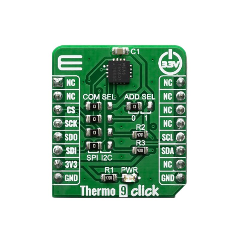 1 pcs : MIKROE-3983 - THERMO 9 CLICK