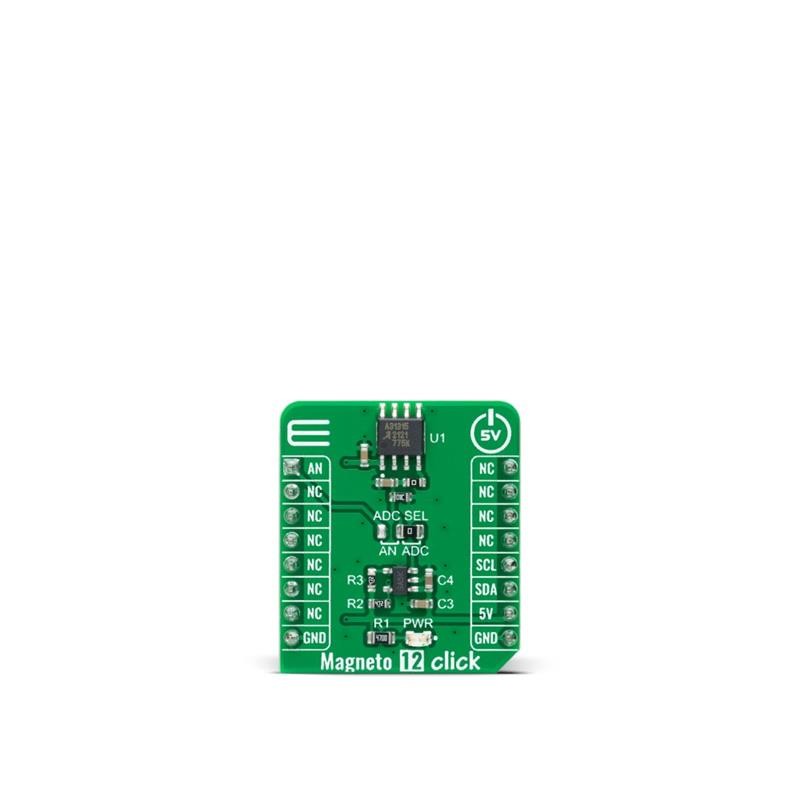 1 pcs : MIKROE-4991 - MAGNETO 12 CLICK