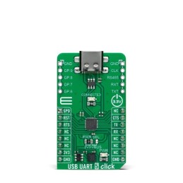 1 pcs : MIKROE-5574 - USB UART 5 CLICK