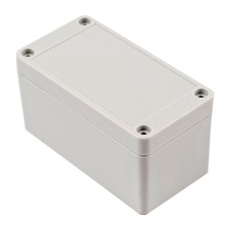 1 pcs : RP1040 - Box Polycarbonate (PC) White, Off Cover Included 3.740' L x 1.970' W (95.00mm x 50.04mm) X 1.970' (50.04mm)