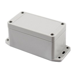 1 pcs : RP1040BF - Box Polycarbonate (PC) White, Off Cover Included 4.720' L x 2.050' W (119.89mm x 52.07mm) X 1.970' (50.04mm)