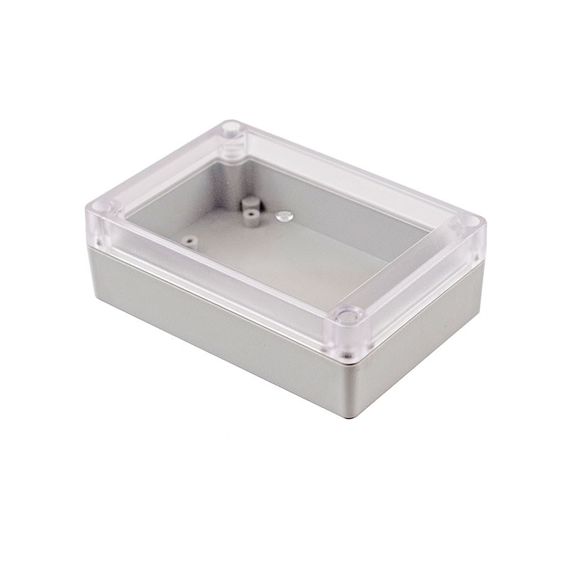 1 pcs : RP1120C - Box Polycarbonate (PC) White, Off, Clear Cover/Door Cover Included 4.940' L x 3.370' W (125.48mm x 85.60mm) X 