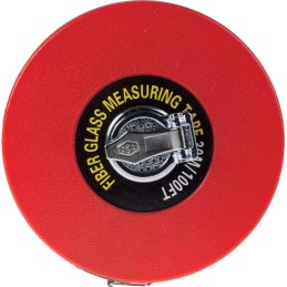 1 pcs - RS PRO 30m Tape Measure, Metric & Imperial