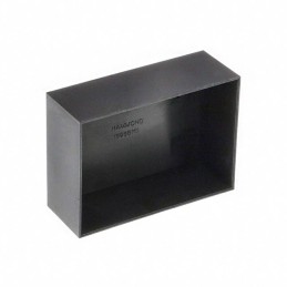 1 pcs : 1596B115-5 - Box, Potting Plastic Black 3.504' L x 2.520' W (89.00mm x 64.00mm) X 1.280' (32.51mm)