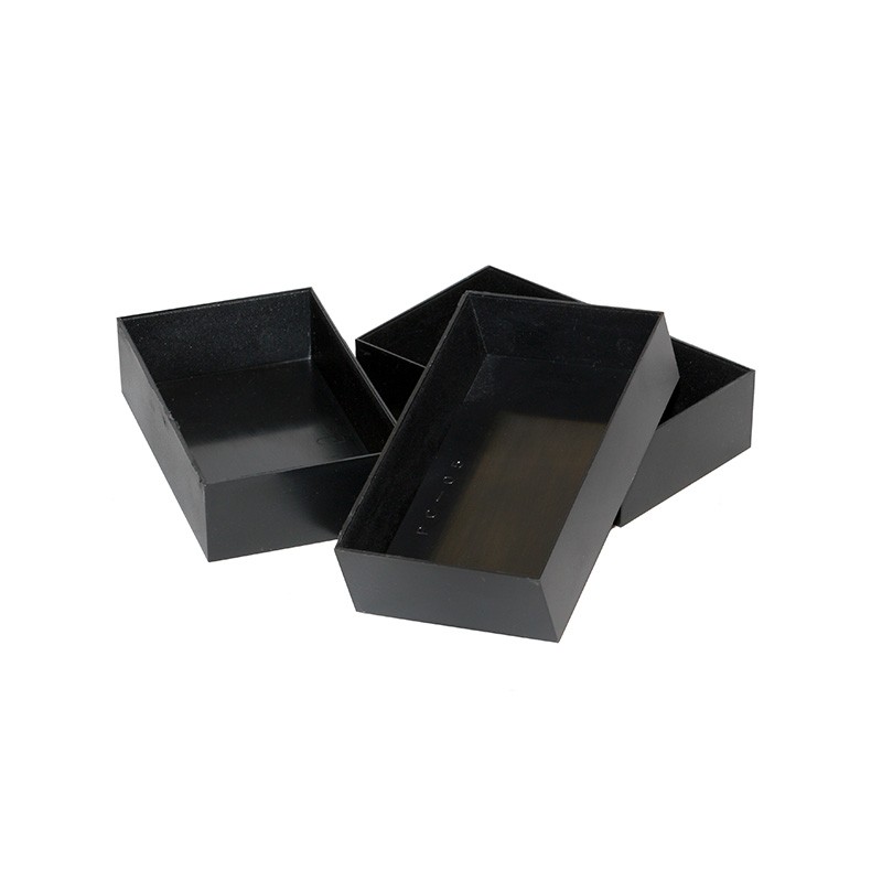 1 pcs : 1596B106-5 - Box, Potting Plastic Black 3.937' L x 2.362' W (100.00mm x 60.00mm) X 0.988' (25.10mm)
