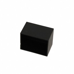 1 pcs : 1596B101 - Box, Potting Plastic Black Open End(s) 0.980' L x 0.790' W (24.89mm x 20.07mm) X 0.590' (14.99mm)