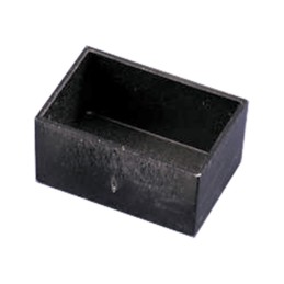 1 pcs : 1596B112 - Box, Potting Plastic Black Open End(s) 0.980' L x 0.980' W (24.89mm x 24.89mm) X 0.980' (24.89mm)