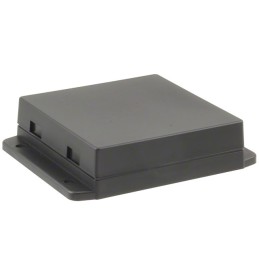 1 pcs : CU-18430-B - Box, Potting Plastic, ABS Black Cover Included 3.213' L x 3.154' W (81.60mm x 80.10mm) X 0.925' (23.50mm)