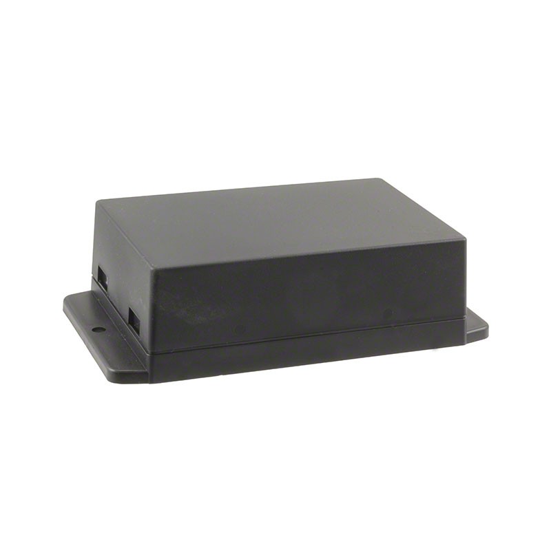 1 pcs : CU-18428-B - Box, Potting Plastic, ABS Black Cover Included 4.138' L x 2.819' W (105.10mm x 71.60mm) X 1.398' (35.51mm)