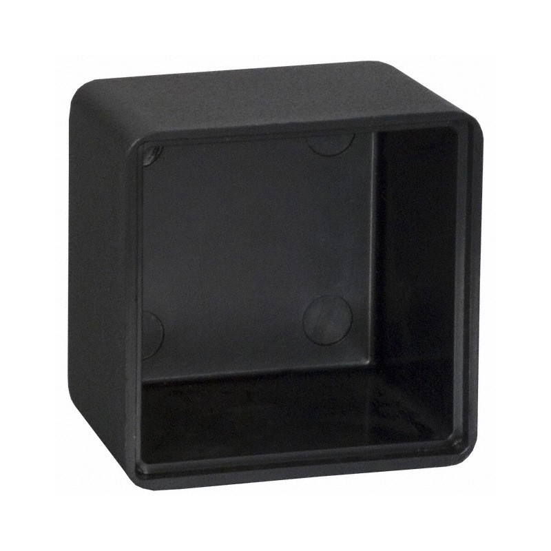 1 pcs : PB-1577 - Box, Potting Plastic, ABS Black Open End(s) 1.030' L x 1.030' W (26.16mm x 26.16mm) X 0.780' (19.81mm)