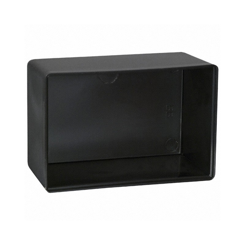 1 pcs : PB-1559 - Box, Potting Plastic, ABS Black Open End(s) 3.000' L x 2.000' W (76.20mm x 50.80mm) X 1.500' (38.10mm)