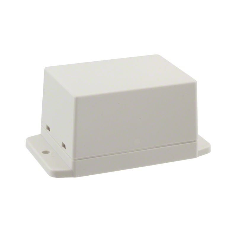 1 pcs : CU-18425-W - Box, Potting Plastic, ABS White Cover Included 2.760' L x 2.024' W (70.10mm x 51.40mm) X 1.654' (42.00mm)