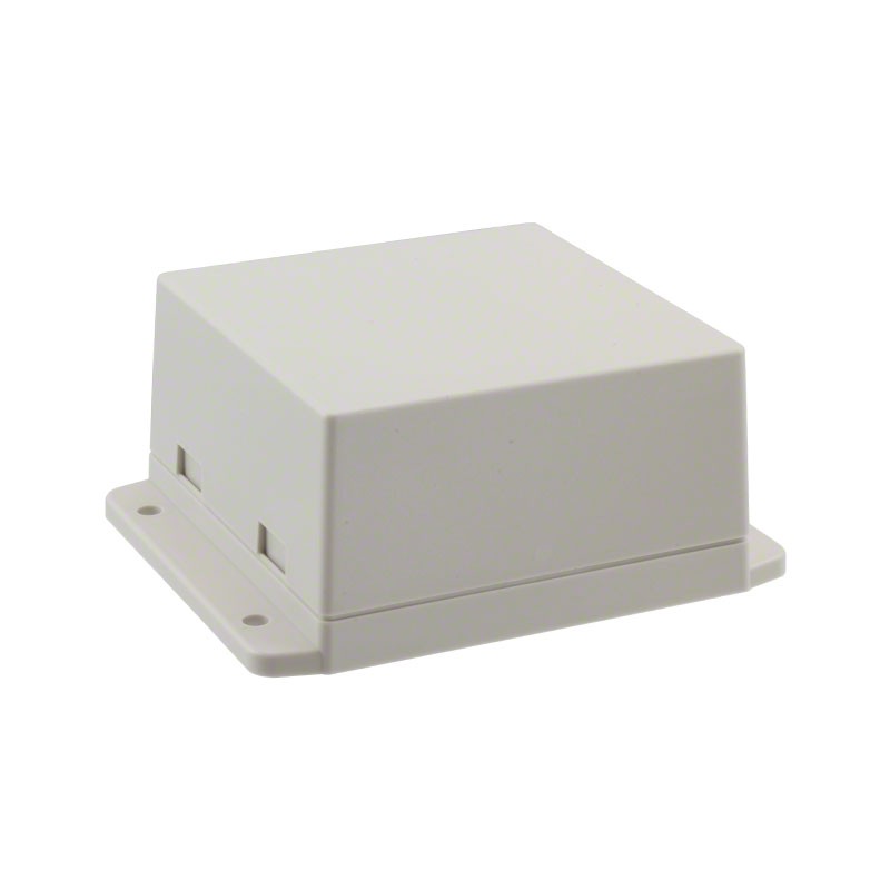 1 pcs : CU-18431-W - Box, Potting Plastic, ABS White Cover Included 3.213' L x 3.154' W (81.60mm x 80.10mm) X 1.713' (43.51mm)