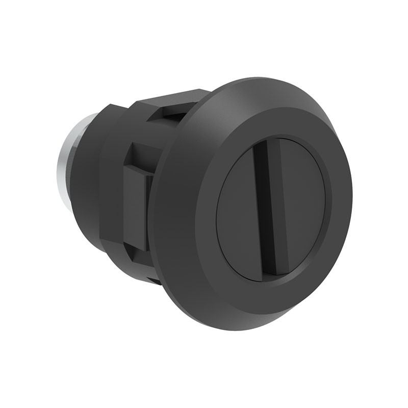 1 pcs : 660120204200 - Cam Latch Square (Rounded Corners) - 20.20mm Cutout Panel Mount Plastic