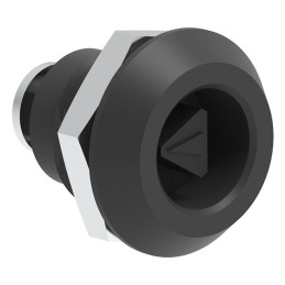 1 pcs : 060203800 - Cam Latch Square (Rounded Corners) - 20.20mm Cutout Panel Mount Plastic