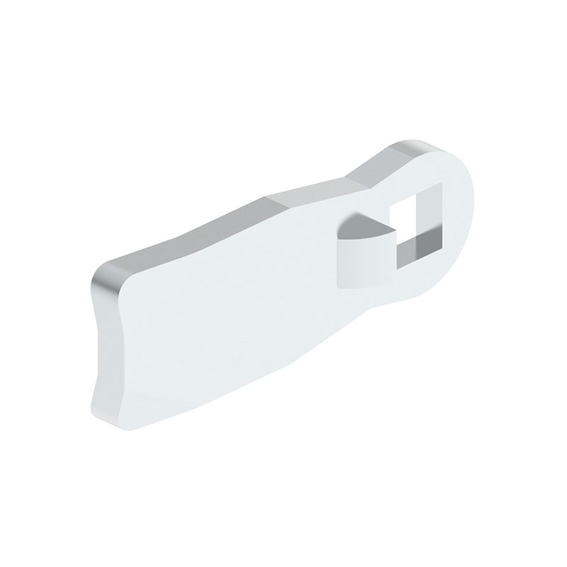 1 pcs : 30403033 - Cam With Stopper 0.079' (2.00mm) Cam Height 1.772' (45.00mm) Cam Length Steel, Zinc Plated