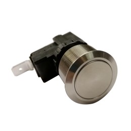 20 pcs - RS PRO Push Button Switch, Momentary, Panel Mount, 22.2mm Cutout, SPST, 250 / 125V ac, IP67