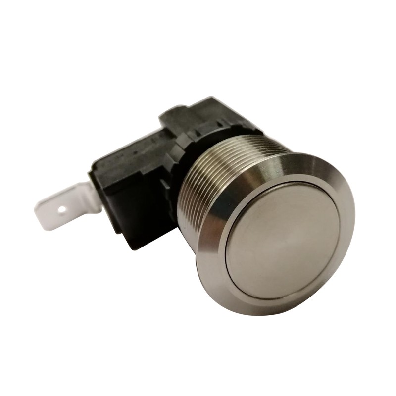 20 pcs - RS PRO Push Button Switch, Momentary, Panel Mount, 22.2mm Cutout, SPST, 250 / 125V ac, IP67