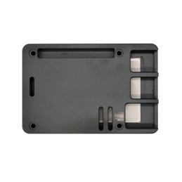 1 pcs : ED-PI5CASE-BB - Case Metal, Aluminum Black Hand Held, End Panel and Cover 3.622' L x 2.339' W (92.00mm x 59.40mm) X 0.98