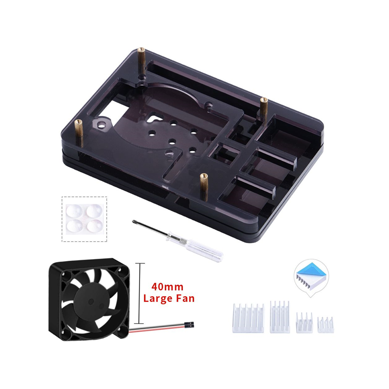 1 pcs : 110061133 - Case Metal, Aluminum Black Hand Held, Split Sides X