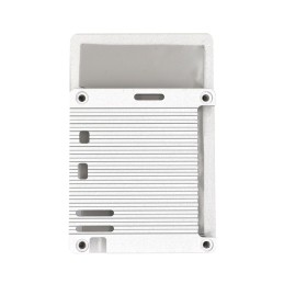 1 pcs : ED-PI5CASE-OS - Case Metal, Aluminum Silver Hand Held, End Panel and Cover 3.465' L x 2.283' W (88.00mm x 58.00mm) X 1.0