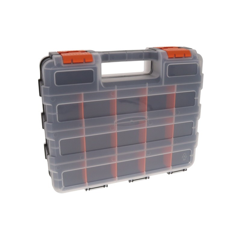 1 pcs : PRT-15698 - Case Plastic Equipment Case, Hinged Lid 12.598' L x 10.630' W (320.00mm x 270.00mm) X 3.150' (80.00mm)