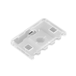 1 pcs : 4853 - Case Plastic Translucent - Clear Hand Held, Cover Included X