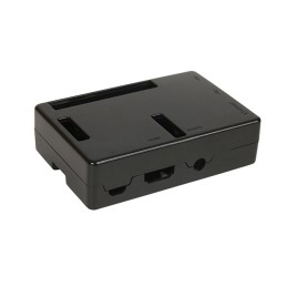 1 pcs : PS-11595-B - Case Plastic, ABS Black Hand Held, Split Sides 3.620' L x 2.440' W (91.95mm x 61.98mm) X 1.000' (25.40mm)