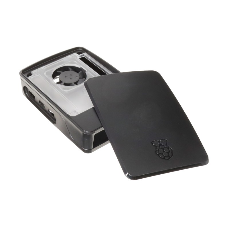 1 pcs : PRT-23588 - Case Plastic, ABS Black, Gray Hand Held, Split Sides 1.181' L x 1.181' W (30.00mm x 30.00mm) X 0.295' (7.50m