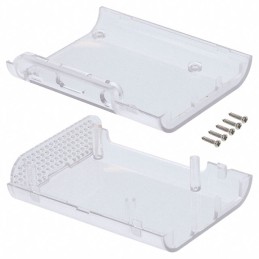 1 pcs : PS-11594-C - Case Plastic, ABS Clear Hand Held, Split Sides 3.520' L x 2.740' W (89.41mm x 69.60mm) X 0.980' (24.89mm)