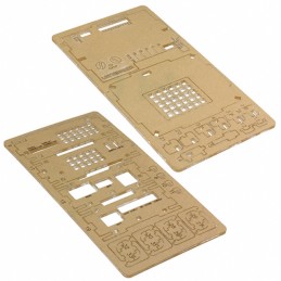 1 pcs : FIT0474 - Case Plastic, Acrylic Clear Hand Held 3.740' L x 2.992' W (95.00mm x 76.00mm) X 1.417' (35.99mm)