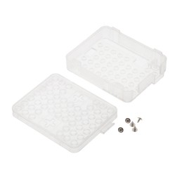 1 pcs : 4490 - Case Plastic, Non Specified Translucent - Clear Hand Held, Split Sides 3.110' L x 2.362' W (79.00mm x 60.00mm) X 