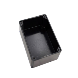 1 pcs : 220 - Case Plastic, Phenolic Black Cover Included 4.000' L x 2.875' W (101.60mm x 73.03mm) X 1.560' (39.62mm)