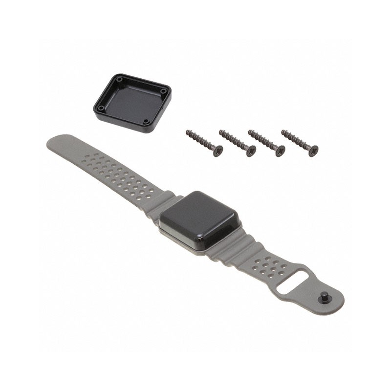 1 pcs : BW28ABKASGM - Case Plastic, Polycarbonate Black Cover Included 1.740' L x 1.510' W (44.20mm x 38.35mm) X 0.910' (23.11mm