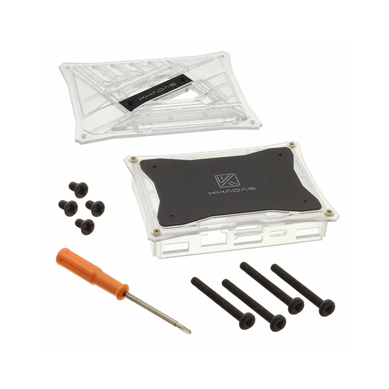 1 pcs : KCS-T-001 - Case Plastic, Polycarbonate Transparent Cover Included 3.799' L x 2.756' W (96.50mm x 70.00mm) X 0.925' (23.