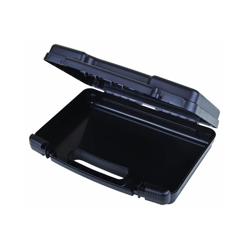 1 pcs : 6780TC - Case Plastic, Polypropylene Black Hinged Door, Lid X