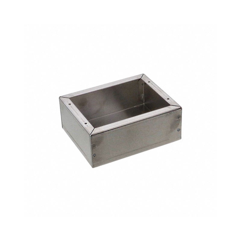 1 pcs : 1444-542 - Chassis Metal, Aluminum Natural Open End(s) 5.000' L x 4.000' W (127.00mm x 101.60mm) X 2.000' (50.80mm)