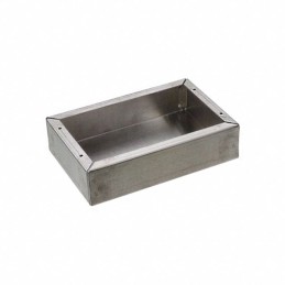 1 pcs : 1444-6415 - Chassis Metal, Aluminum Natural Open End(s) 6.000' L x 4.000' W (152.40mm x 101.60mm) X 1.500' (38.10mm)