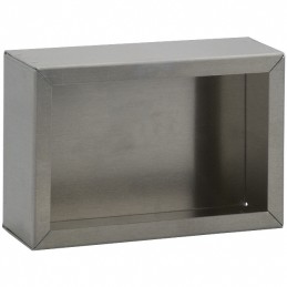 1 pcs : 1444-8 - Chassis Metal, Aluminum Natural Open End(s) 6.000' L x 4.000' W (152.40mm x 101.60mm) X 2.000' (50.80mm)