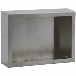 1 pcs : 1444-12 - Chassis Metal, Aluminum Natural Open End(s) 7.000' L x 5.000' W (177.80mm x 127.00mm) X 2.000' (50.80mm)