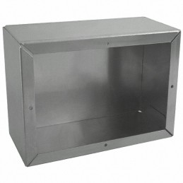 1 pcs : AC-429 - Chassis Metal, Aluminum Natural Open End(s) 7.000' L x 5.000' W (177.80mm x 127.00mm) X 3.000' (76.20mm)