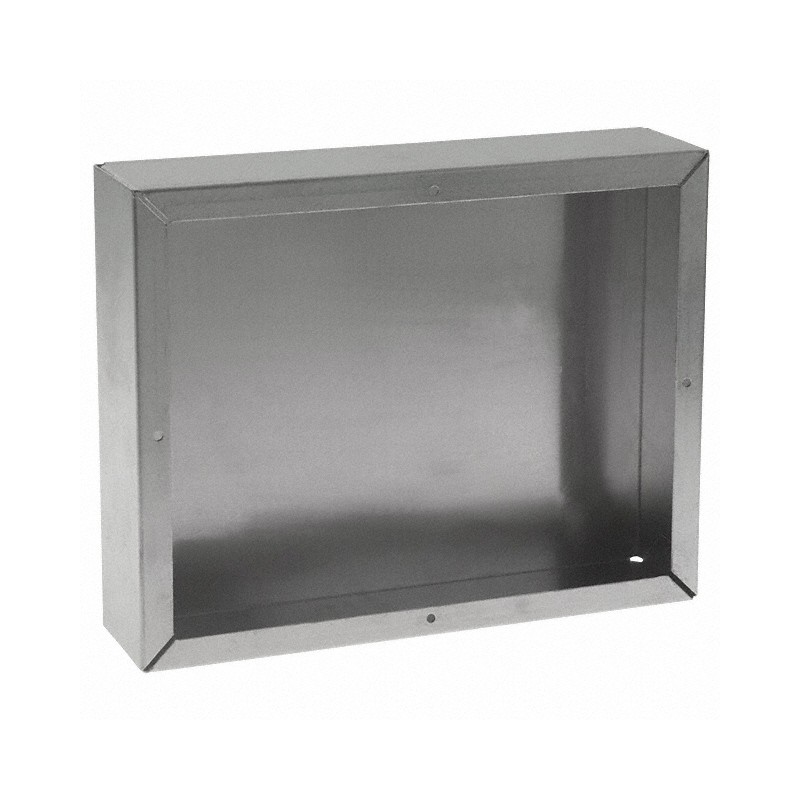 1 pcs : AC-406 - Chassis Metal, Aluminum Natural Open End(s) 9.000' L x 7.000' W (228.60mm x 177.80mm) X 2.000' (50.80mm)