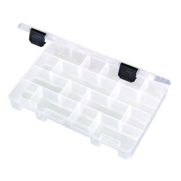1 pcs : 6747TE - Component Storage Plastic, Polypropylene Clear Cover Included 10.625' L x 6.625' W (269.88mm x 168.28mm) X 1.56