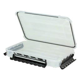 1 pcs : 6741TE - Component Storage Plastic, Polypropylene Clear Hinged Door, Lid 10.752' L x 7.189' W (273.10mm x 182.60mm) X 1.