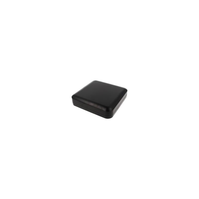 1 pcs : 1556HBK - Enclosure ABS Black Cover Included 7.874' L x 7.874' W (200.00mm x 200.00mm) X 1.772' (45.00mm)