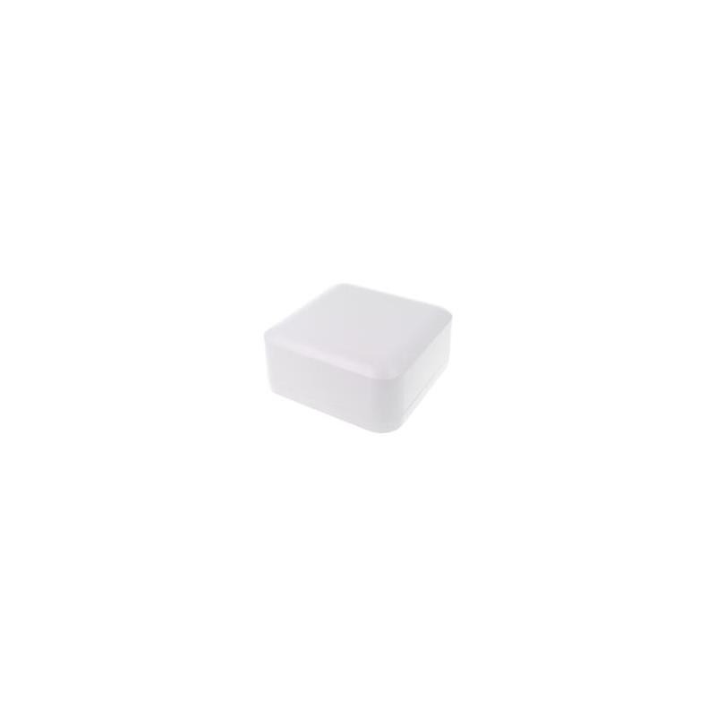 1 pcs : 1556FAWH - Enclosure ABS White Cover Included 6.299' L x 6.299' W (160.00mm x 160.00mm) X 2.756' (70.00mm)